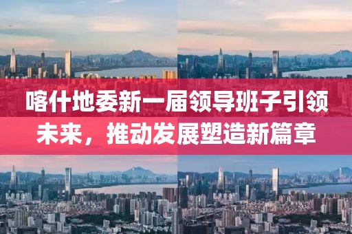 喀什地委新一届领导班子引领未来，推动发展塑造新篇章
