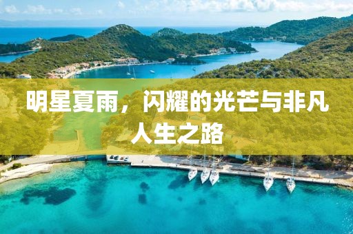 明星夏雨，闪耀的光芒与非凡人生之路