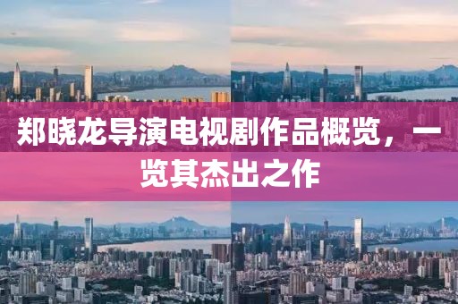 郑晓龙导演电视剧作品概览，一览其杰出之作
