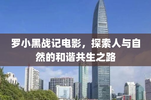 罗小黑战记电影，探索人与自然的和谐共生之路