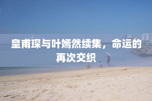 皇甫琛与叶嫣然续集，命运的再次交织