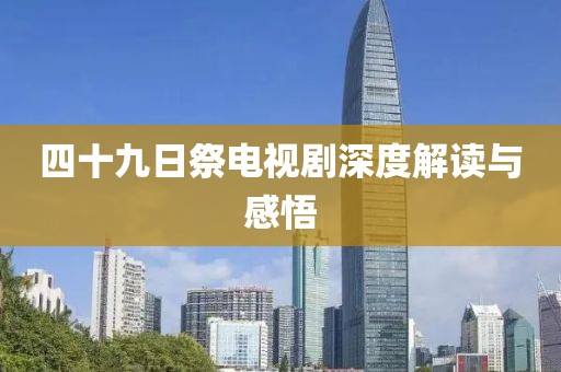 四十九日祭电视剧深度解读与感悟