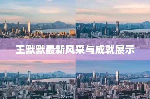 王默默最新风采与成就展示