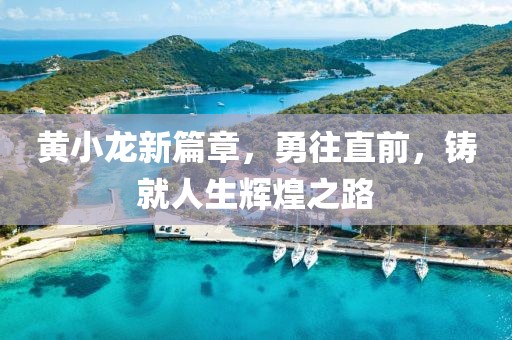 黄小龙新篇章，勇往直前，铸就人生辉煌之路