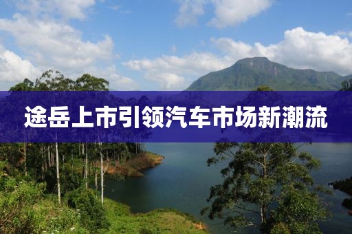 途岳上市引领汽车市场新潮流