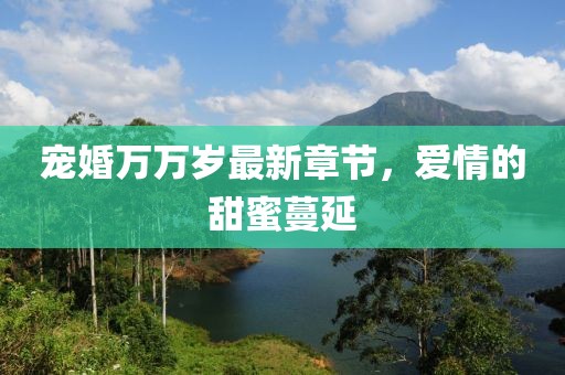 宠婚万万岁最新章节，爱情的甜蜜蔓延