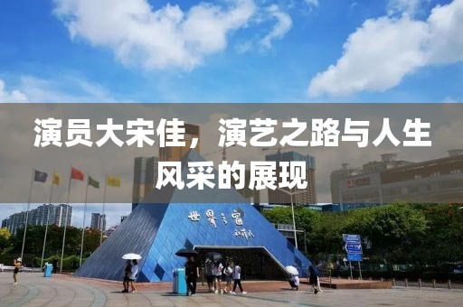演员大宋佳，演艺之路与人生风采的展现