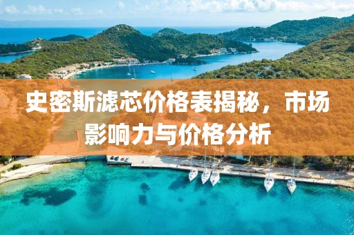史密斯滤芯价格表揭秘，市场影响力与价格分析