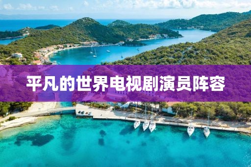 平凡的世界电视剧演员阵容