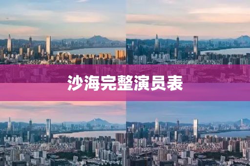 沙海完整演员表