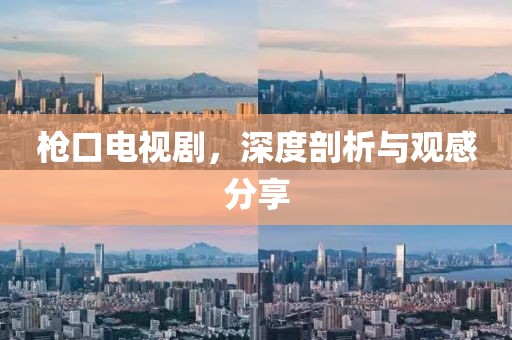 枪口电视剧，深度剖析与观感分享