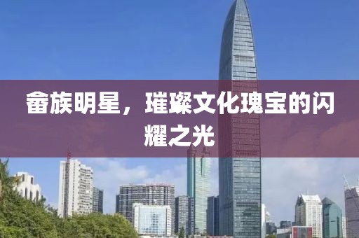 畲族明星，璀璨文化瑰宝的闪耀之光