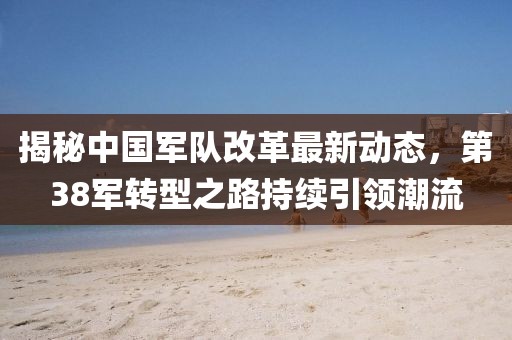 揭秘中国军队改革最新动态，第38军转型之路持续引领潮流