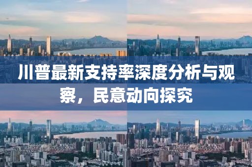 川普最新支持率深度分析与观察，民意动向探究