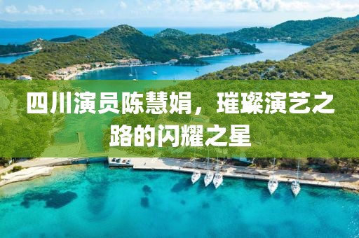 四川演员陈慧娟，璀璨演艺之路的闪耀之星
