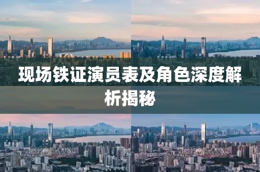 现场铁证演员表及角色深度解析揭秘
