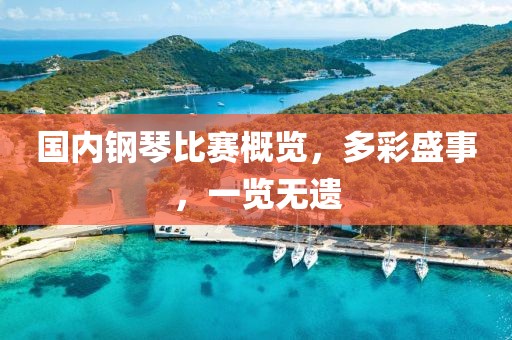 国内钢琴比赛概览，多彩盛事，一览无遗