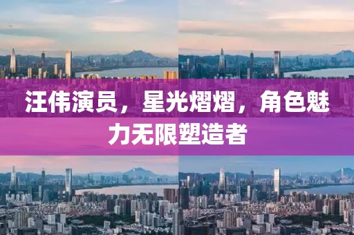 汪伟演员，星光熠熠，角色魅力无限塑造者