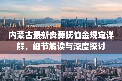 内蒙古最新丧葬抚恤金规定详解，细节解读与深度探讨