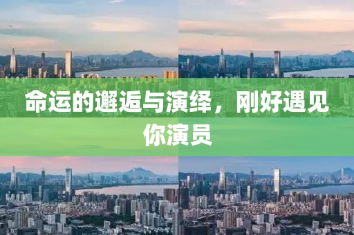 命运的邂逅与演绎，刚好遇见你演员
