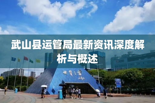 武山县运管局最新资讯深度解析与概述