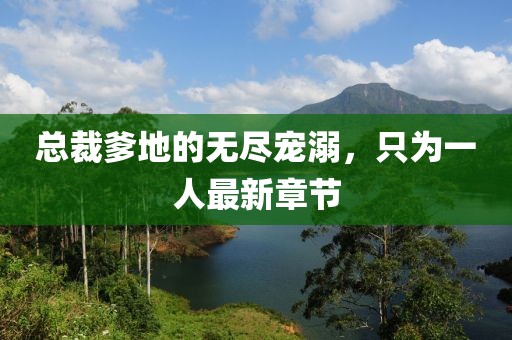 总裁爹地的无尽宠溺，只为一人最新章节