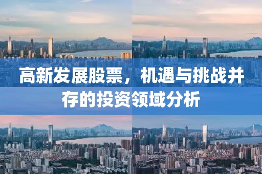 高新发展股票，机遇与挑战并存的投资领域分析