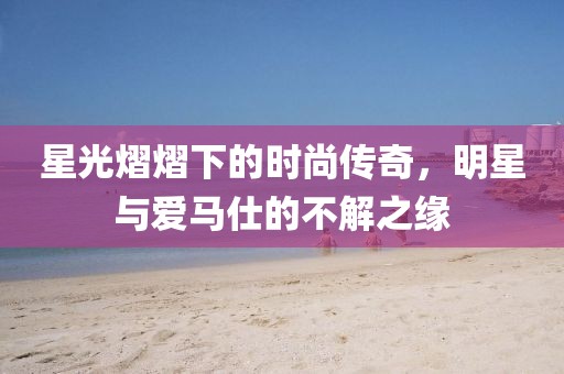 星光熠熠下的时尚传奇，明星与爱马仕的不解之缘
