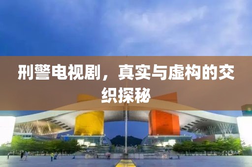 刑警电视剧，真实与虚构的交织探秘