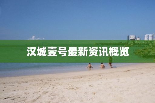汉城壹号最新资讯概览