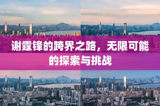 谢霆锋的跨界之路，无限可能的探索与挑战