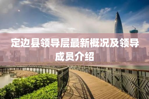 定边县领导层最新概况及领导成员介绍