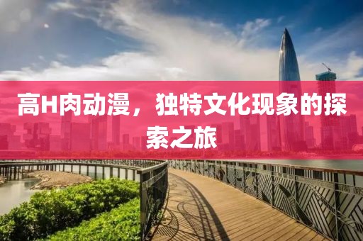 高H肉动漫，独特文化现象的探索之旅
