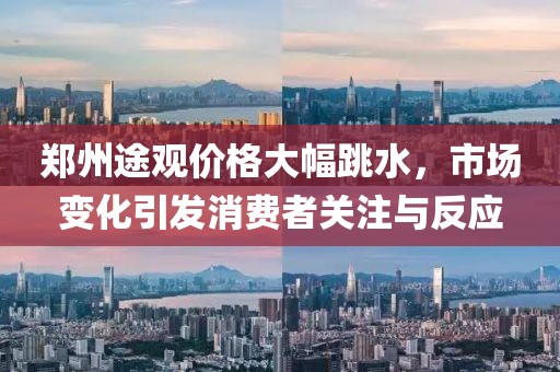 郑州途观价格大幅跳水，市场变化引发消费者关注与反应