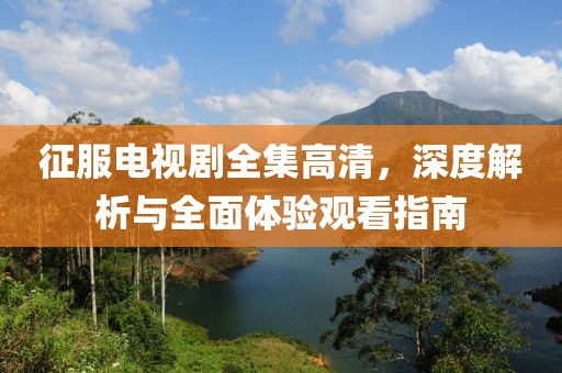 征服电视剧全集高清，深度解析与全面体验观看指南