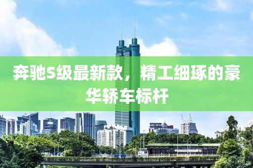 奔驰S级最新款，精工细琢的豪华轿车标杆