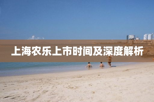上海农乐上市时间及深度解析