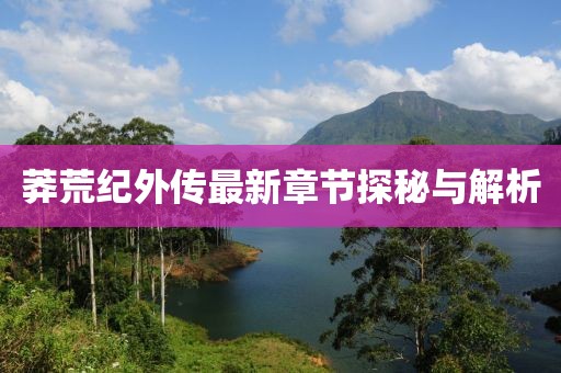 莽荒纪外传最新章节探秘与解析