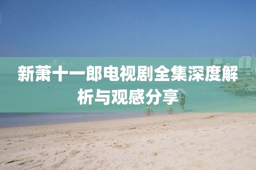 新萧十一郎电视剧全集深度解析与观感分享