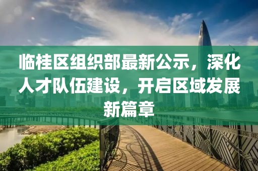 临桂区组织部最新公示，深化人才队伍建设，开启区域发展新篇章