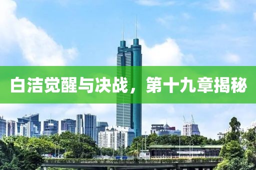 白洁觉醒与决战，第十九章揭秘