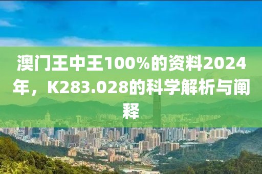 澳门王中王100%的资料2024年，K283.028的科学解析与阐释
