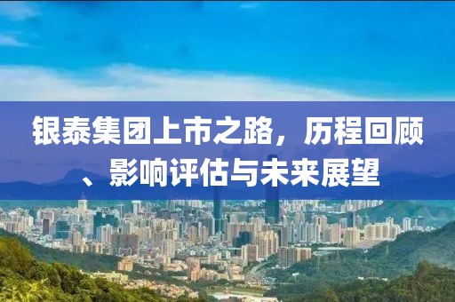 银泰集团上市之路，历程回顾、影响评估与未来展望