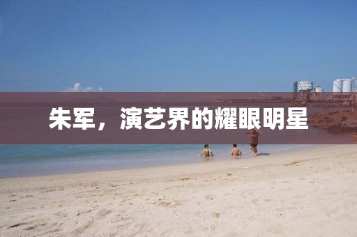朱军，演艺界的耀眼明星