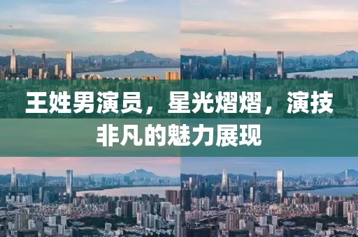 王姓男演员，星光熠熠，演技非凡的魅力展现