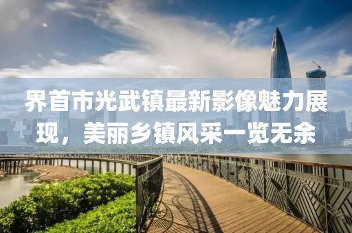界首市光武镇最新影像魅力展现，美丽乡镇风采一览无余