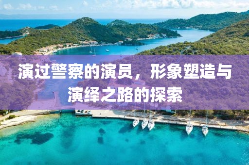 演过警察的演员，形象塑造与演绎之路的探索