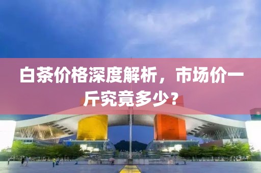 白茶价格深度解析，市场价一斤究竟多少？