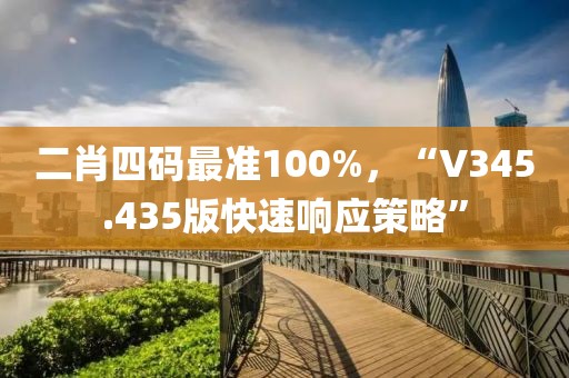 二肖四码最准100%，“V345.435版快速响应策略”