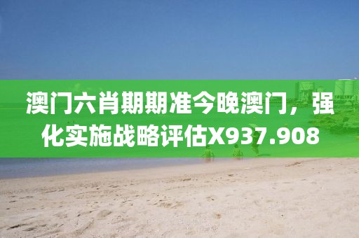 澳门六肖期期准今晚澳门，强化实施战略评估X937.908